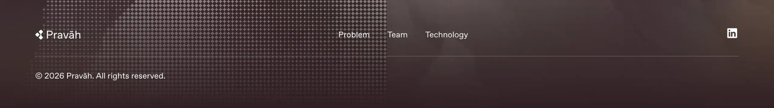 Pravah minimal dark footer, dark-mode, minimal, dark