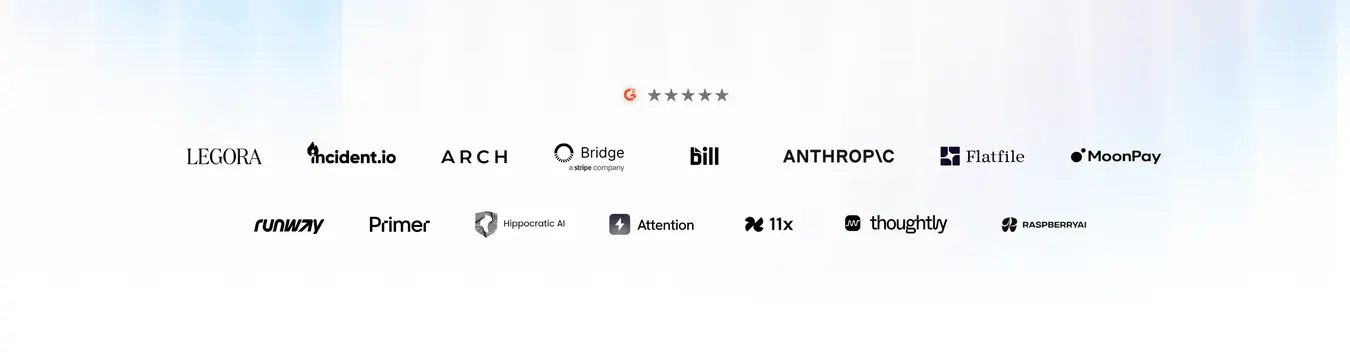 Sequence customer proof logo cloud, minimal, light-mode, light