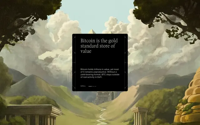 Structured Bitcoin gold standard statement, editorial, luxury, dark