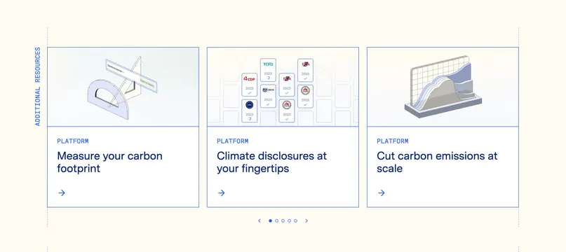Watershed Platform Page Section Additional Resources, minimal, illustrated, light