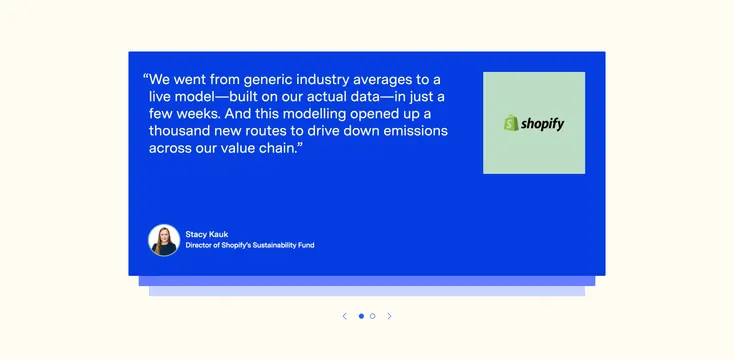 Watershed Platform Page Section Testimonials, minimal, corporate-clean, dark