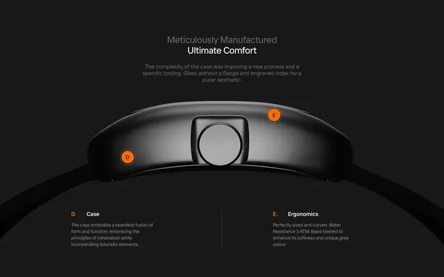 WRK craftsmanship feature, minimal, dark-mode, dark