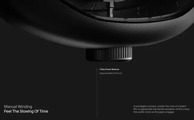WRK product mechanism feature, minimal, dark-mode, dark