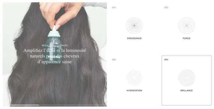 Yuumae result feature, minimal, editorial, light