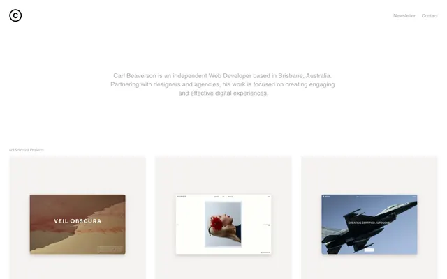 Brisbane Web Developer, minimalist, minimal