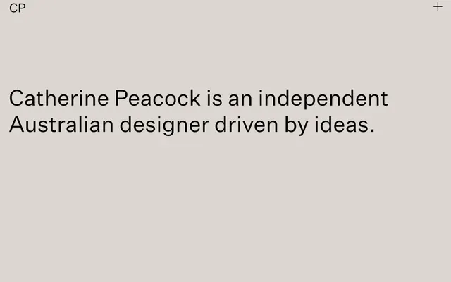 Catherine Peacock