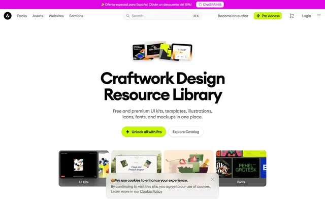 Craftwork, clean, minimal