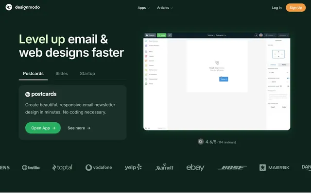 Designmodo, mixed-theme, dark-hero