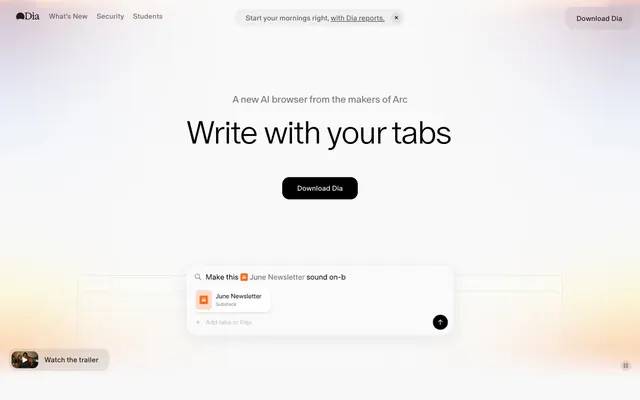 Dia Browser