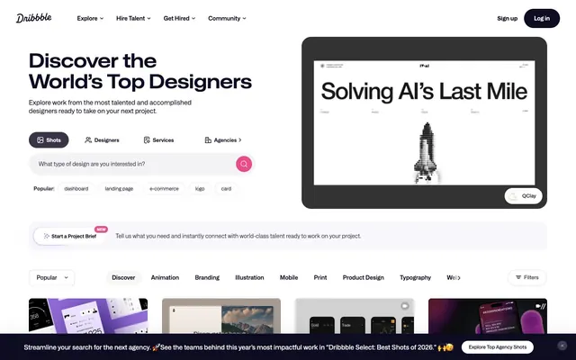 Dribbble, minimalist, minimal