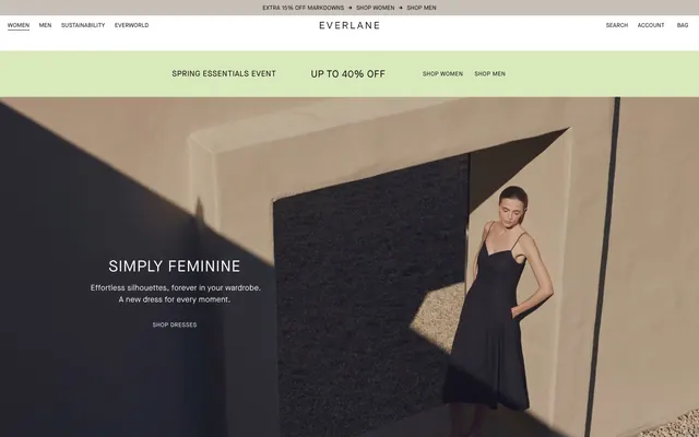 Everlane, minimalist, minimal