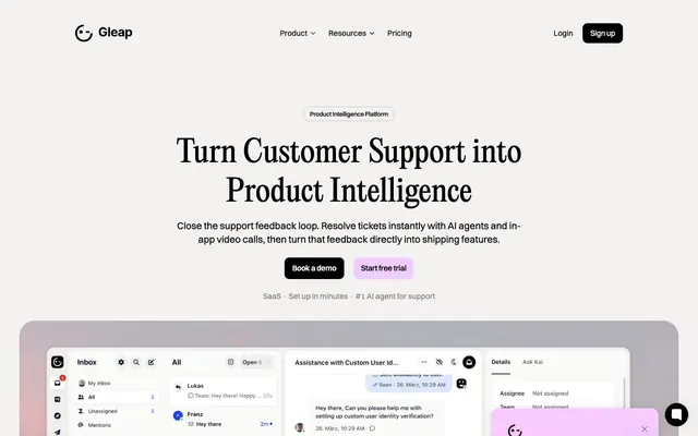 Gleap