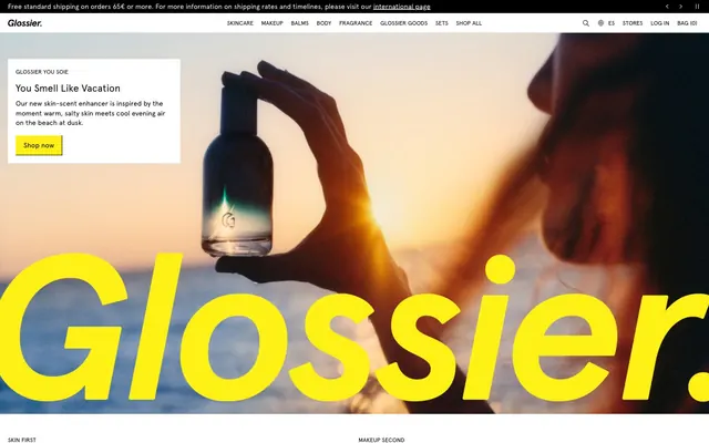 Glossier, minimalist, minimal