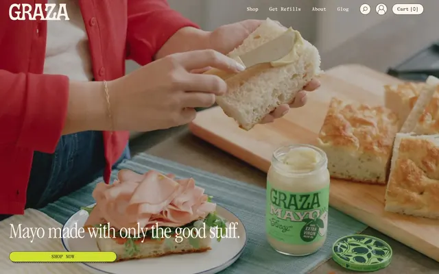 GRAZA, artisanal, gourmet