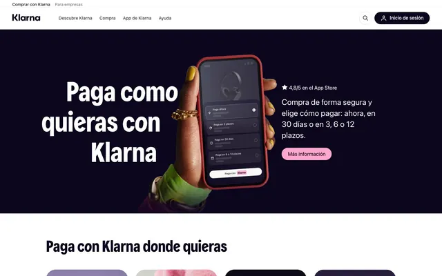 Klarna, playful, approachable