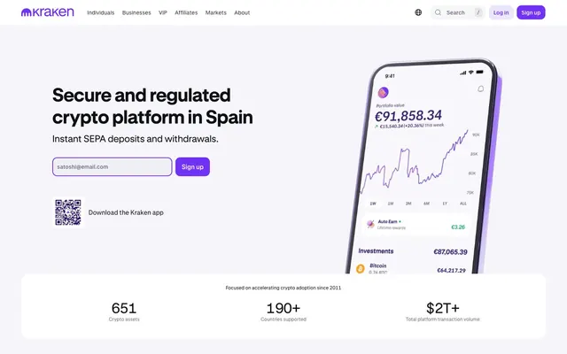 Kraken, crypto, finance