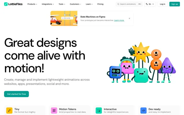 LottieFiles, animation, motion graphics