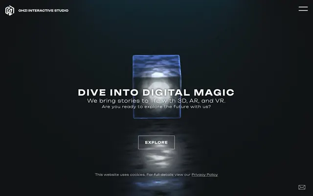 OHZI Interactive Studio / Dive into digital magic.