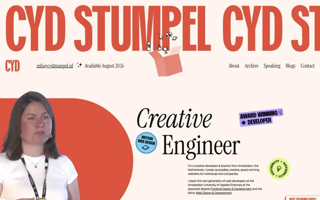 Portfolio Cyd Stumpel