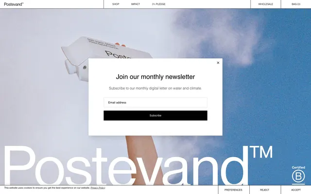 Postevand