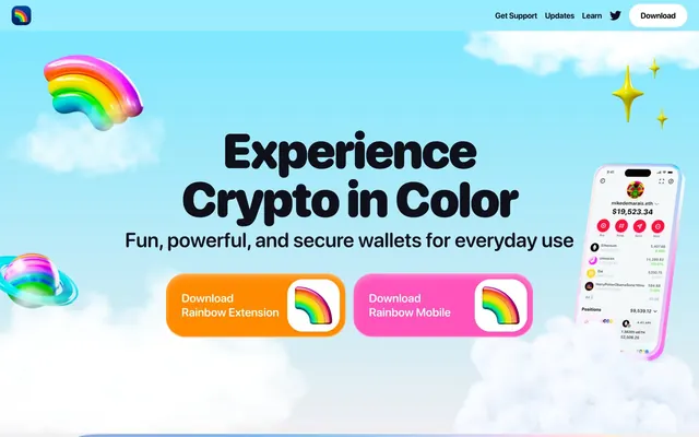 Rainbow, vibrant, playful