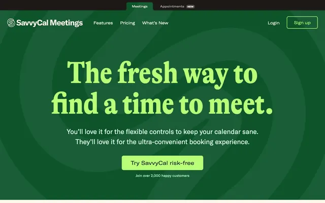 Savvycal, productivity, scheduling
