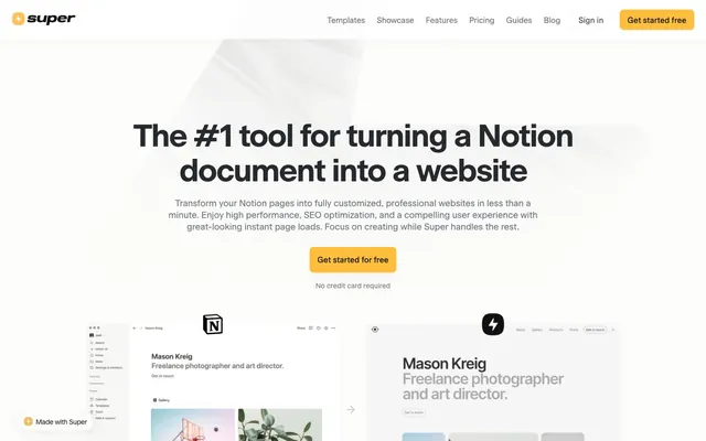 Super, minimal, high-contrast