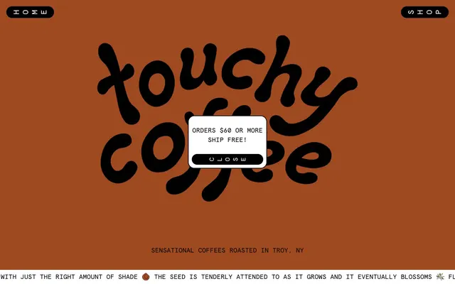Touchy Coffee