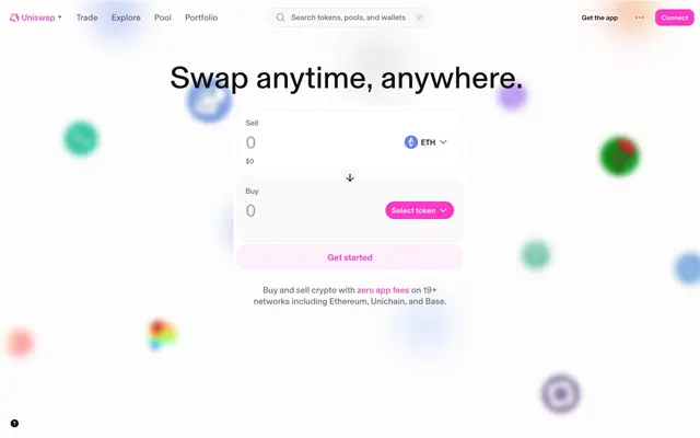 Uniswap, defi, crypto