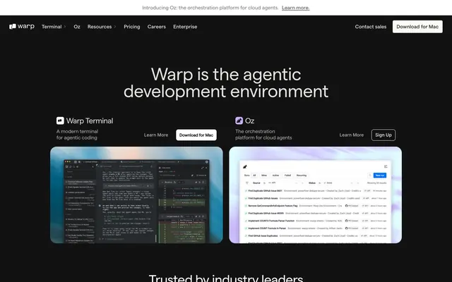 Warp, dark mode, dark-mode