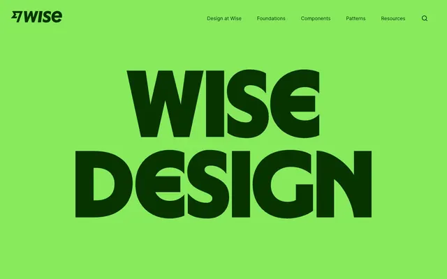 Wise Design, bold-display, neon-green