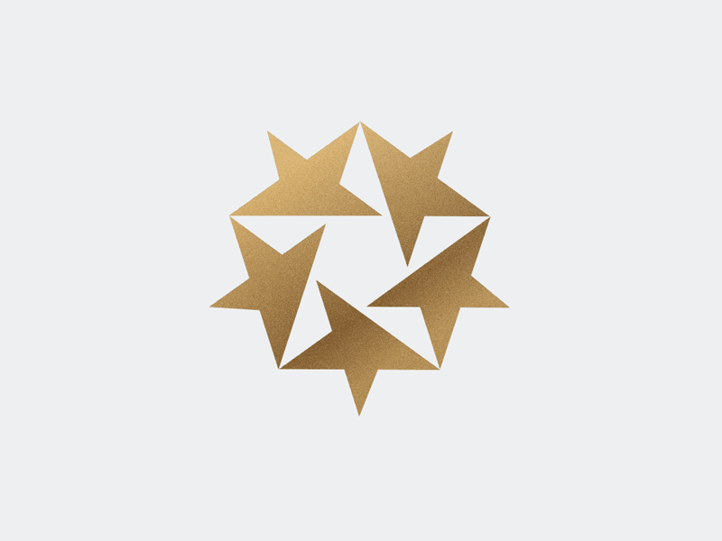 Minimal geometric logo, minimal, geometric, light