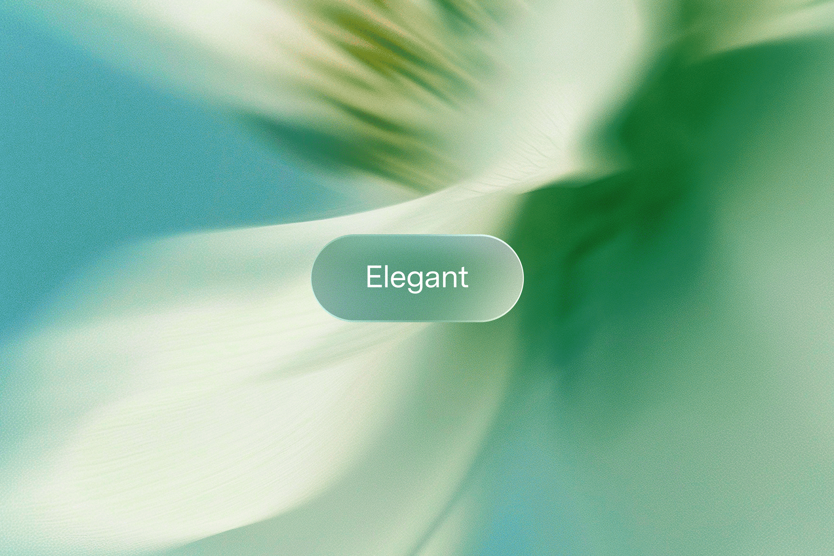 Soft-focus organic logo with gradient palette, organic, minimal, light