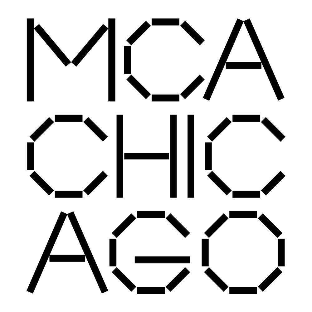 MCA CHIC ASEO modular geometric typeface, geometric, minimal, dark