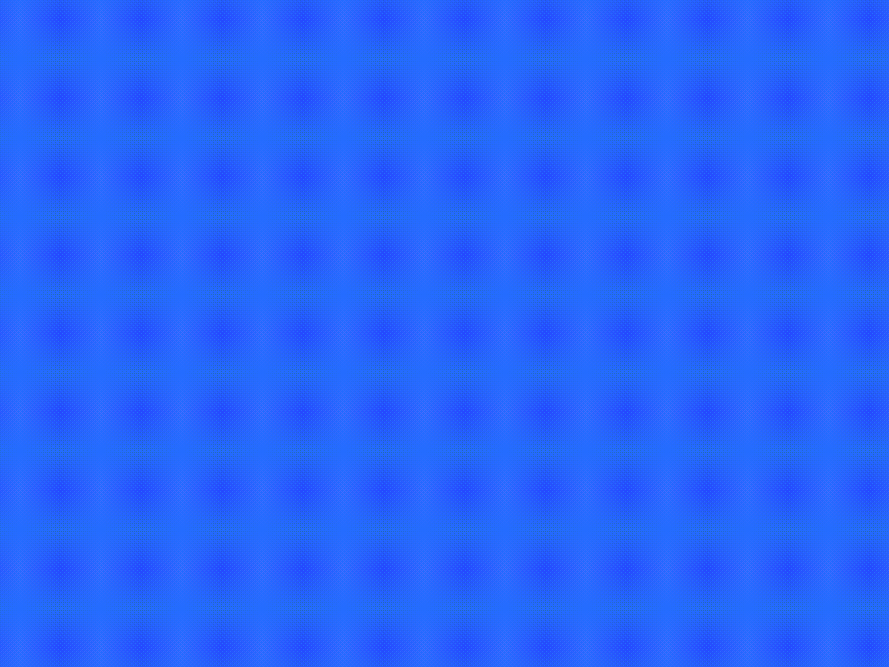 Ortto wordmark build on electric blue, minimal, geometric, vibrant
