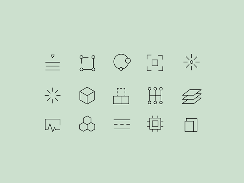 Minimal line-art data viz, minimal, line-art, light