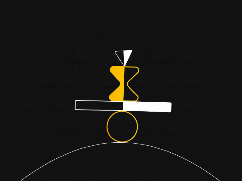 Minimal geometric abstract graphic, minimal, geometric, dark