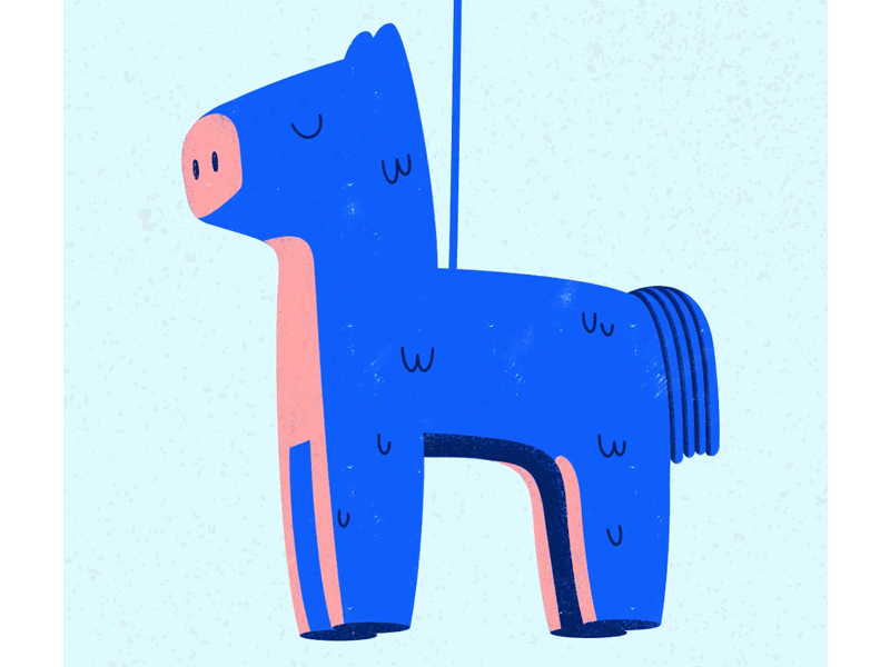 Minimal playful illustration, minimal, playful, light