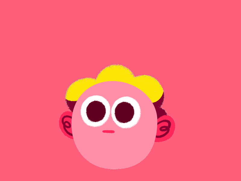 Minimal playful illustration, minimal, playful, pastel