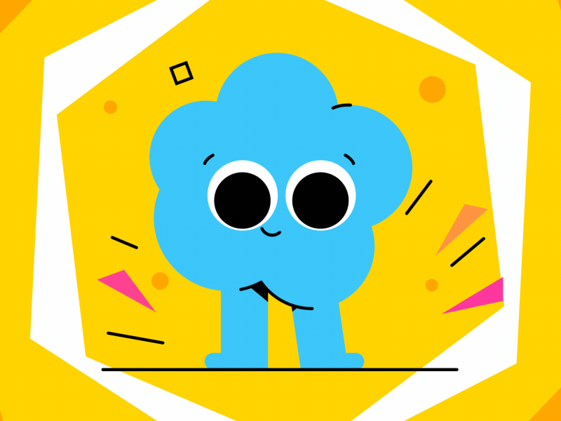 Playful illustrated illustration, playful, illustrated, high-contrast
