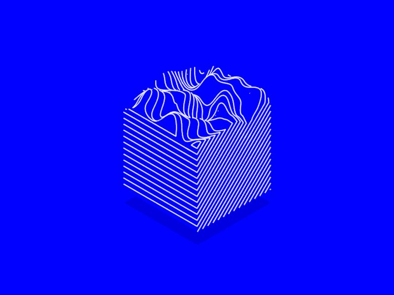 Line-art abstract data viz, line-art, abstract, cool