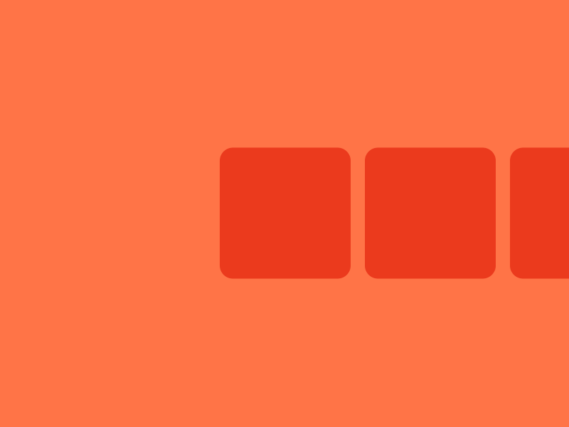 Flat minimal ui screen, flat, minimal, warm