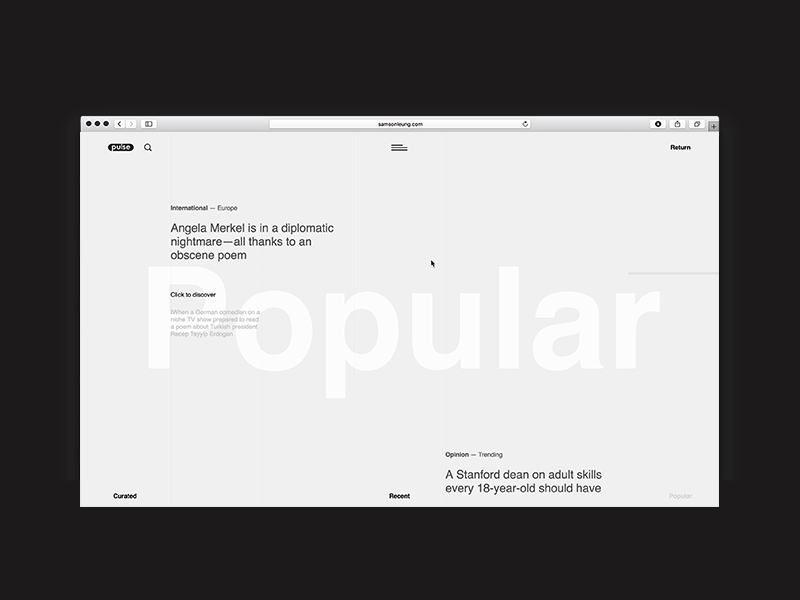 Minimal dark-mode ui screen, minimal, dark-mode, dark