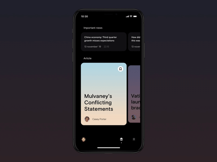 Dark-mode minimal ui screen, dark-mode, minimal, dark